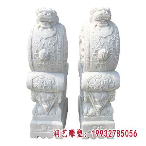 石雕抱鼓石门墩 校园建筑中的文化印记与设计艺术