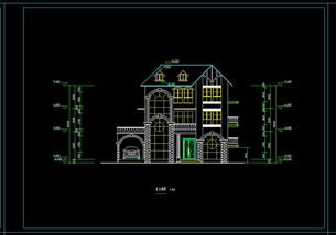 现代风格别墅CAD建筑设计图 平面图下载与图纸资源整合