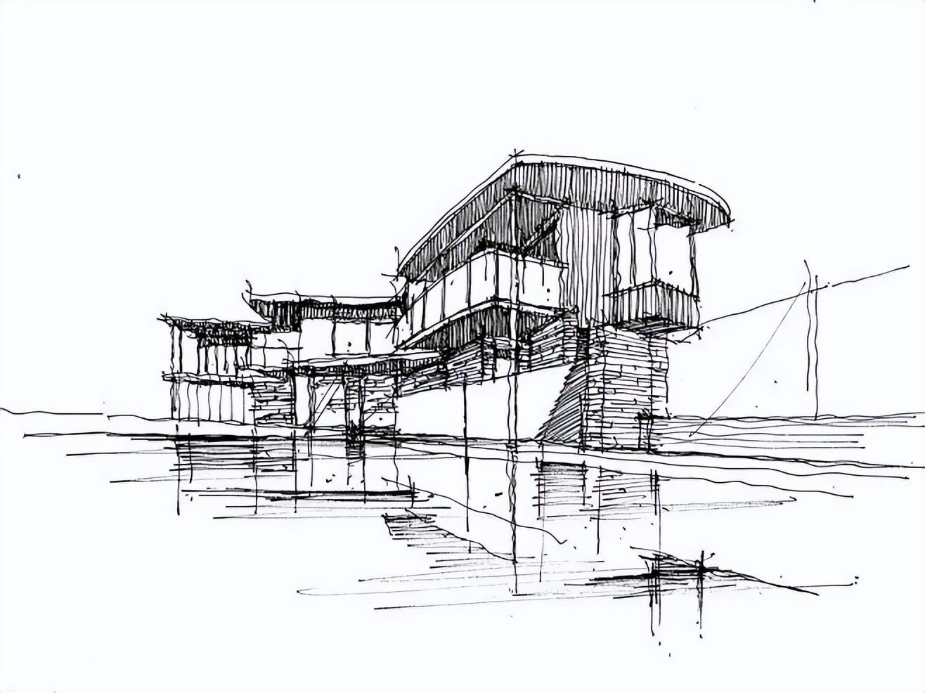 草图一键生成概念图 神采Prome AI，建筑设计领域的灵感革命